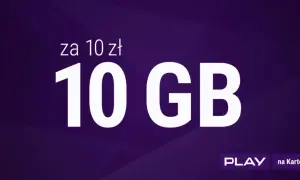 Czy 10 GB internetu to dużo? Oferta PLAY na Kartę: 10 GB za 10 zł.