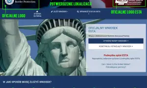 Oficjalna strona ESTA. Sprawdź, czy do USA potrzebna jest wiza, złóż wniosek lub kontynuuj istniejący.