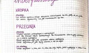 Notatki o interpunkcji: kropka po skrótach wyrazów, przecinek między zdaniami podrzędnymi i nadrzędnymi, przed "czy", "a", ale nie przed "i", "oraz", "ani", "ni", "albo", "lub", "czy", "bądź", "jeżeli".