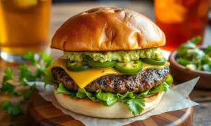 Kaloryczność burgera z jalapeno: Od 300 do 1100 kcal? Sprawdź!