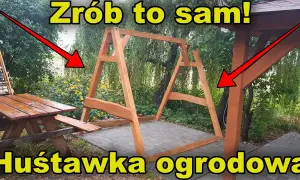 Jak zrobić drewnianą huśtawkę ogrodową - wymiary i praktyczne porady