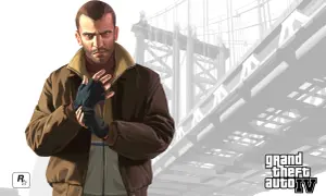 Niko Bellic z GTA IV, gotowy na polskie przygody. Spolszczenie gry ułatwi Ci zanurzenie się w historii.