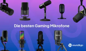 Verschiedene PC-Mikrofone für den Gaming-Einsatz, ideal für einen pc mikrofon test.