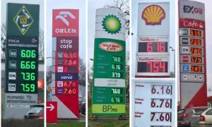Ceny paliw dzisiaj na stacjach Orlen, BP, Shell i Exoil. Benzyna 95 kosztuje od 6.06 do 6.16 zł, a diesel od 7.36 do 7.60 zł.