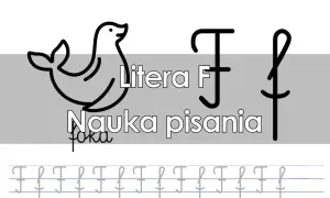 Jak się pisze literę F? Proste sposoby na naukę dla dzieci