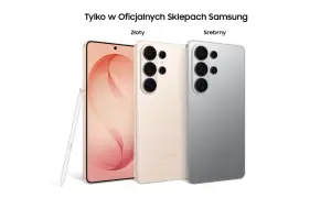 Złoty i srebrny Samsung Galaxy S26 z rysikiem. Dostępne tylko w oficjalnych sklepach Samsung.