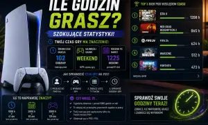 Sony Interactive Entertainment prezentuje statystyki czasu gry na PS5. Zobacz, ile godzin spędzasz na graniu i porównaj z innymi!