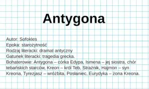 Antygona i jej znaczenie w epokę starożytności: kluczowe aspekty