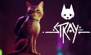Rudy kot w plecaku, bohater gry Stray, czeka na przygodę. Ile godzin minie, zanim odkryje tajemnice cyberpunku?