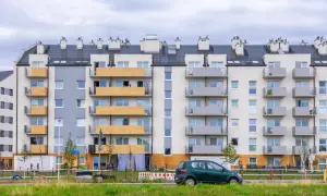Nowe bloki mieszkalne w Krakowie. Zastanawiasz się nad cenami mieszkań w Krakowie? Oto przykład nowoczesnego osiedla.