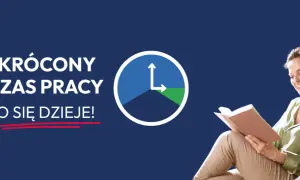 Skrócony czas pracy to się dzieje! Kobieta czyta książkę, ciesząc się wolnym czasem.