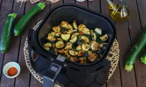 Courgettes grillées Air Fryer : le secret croustillant en 15 min !