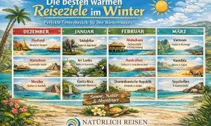 Traumhafte Winterurlaub Ideen: Thailand, Malediven, Südafrika, Australien & mehr. Entdecke Sonne, Natur & Abenteuer!