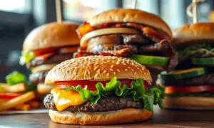 Kaloryczność burgera: Od 150 do 1200 kcal i 5 sposobów na lżejszy