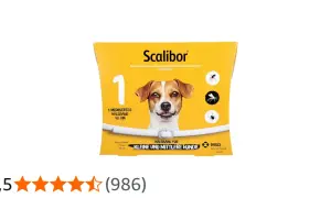 Scalibor Halsband für kleine Hunde, schützt vor Parasiten. Informieren Sie sich über mögliche Scalibor Halsband Nebenwirkungen.