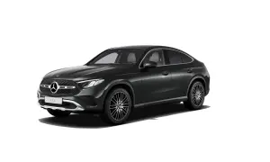 Elegancki, ciemnoszary Mercedes GLC Coupe. Sprawdź aktualną mercedes glc coupe cena i dostępne konfiguracje.