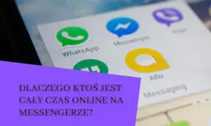Ikony aplikacji, w tym Messenger. Czy aktywność na Messengerze jest wiarygodna?