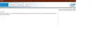Interfaz de Intel Management Engine. La memoria Intel® Optane™ está desactivada. Instale un módulo compatible para activarla.