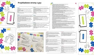 Zasady pracy w grupie dla dzieci: gra planszowa z zadaniami do rozmowy o szkole, rodzinie i przyjaciołach.