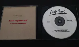 Lady Pank - Zamki na piasku 4'37". Promocyjna płyta CD z radiową wersją utworu.
