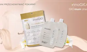 Woreczki do przechowywania pokarmu innoGIO. Zobacz, ile odciągniętego mleka zmieści się w lodówce.