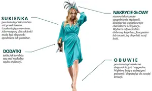 Elegancka sukienka, stylowe nakrycie głowy, szykowne dodatki i wygodne obuwie – tak się ubrać na wyścigi konne.