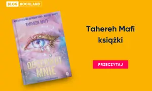 Okładka książki "Obserwuj mnie" Tahereh Mafi, kontynuacja serii "Dotknij mnie".