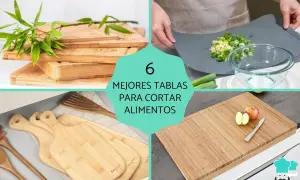 Tablas de bambú apiladas y listas para usar. Descubre la mejor madera para tabla de cortar y prepara tus alimentos con estilo.