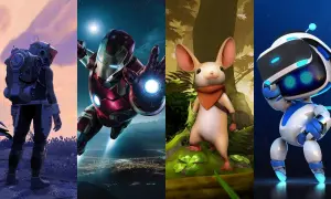Astronauta, Iron Man, myszka i robot w goglach VR – cztery światy, które oferują fajne gry na VR.