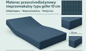 Wybierz prześcieradło na materac przeciwodleżynowy: komfort bez odleżyn
