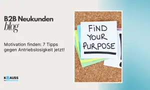 Motivation finden: 7 Tipps gegen Antriebslosigkeit. Ein Zettel mit "Find Your Purpose" inspiriert.