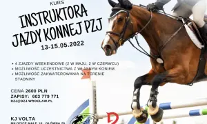 Kurs instruktora jeździectwa powszechnego PZJ - wymagania i koszty