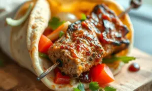 Kebab w tortilli: Ile kalorii ma Twój posiłek i jak go odchudzić?