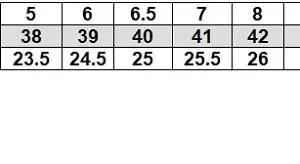 43 EU na US: Męskie 10, Damskie 12? Przelicz i kup idealnie!