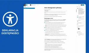 Deklaracja dostępności cyfrowej strony internetowej, stan zgodności i niedostępne treści.