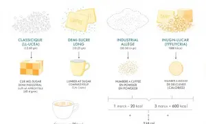 Combien de calories dans un morceau de sucre ? Et les sucres cachés ?