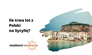 Ile się leci do Włoch na Sycylię? Malownicze miasteczko nad morzem z widokiem na klif.