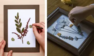 Stwórz ramkę z suszonych kwiatów: poradnik DIY krok po kroku