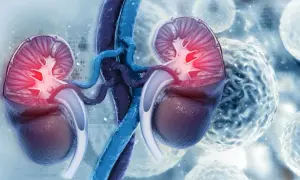 Anatomia nerki z podwyższonym GFR, sugerująca problemy z filtracją.