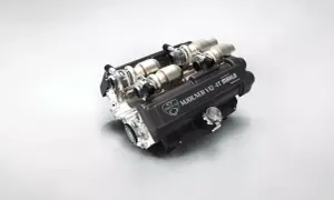 Potężny silnik V12-4T Mahle z turbosprężarkami, serce supersamochodu.