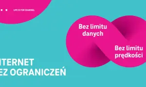 T-Mobile internet bez limitu danych i prędkości. Ciesz się swobodą online bez ograniczeń.
