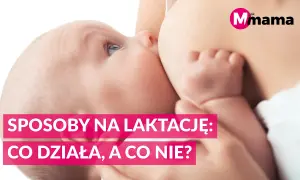 Kiedy kryzys laktacyjny, szukamy sposobów na jego pokonanie. Dziecko ssie pierś, a mama wspiera karmienie.