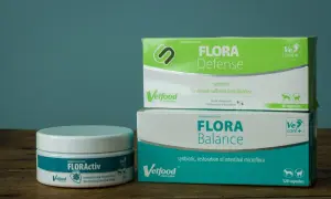 FLORA Balance i FLORA Defense od Vetfood. Preparaty wspierające florę bakteryjną, pomocne przy problemach jelitowych, bez skutków ubocznych.