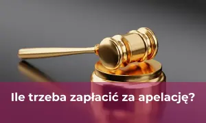 Ile kosztuje apelacja w sprawie cywilnej? Zobacz szczegóły opłat