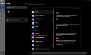 Ustawienia konta na Messengerze. Kliknij w "Ustawienia konta", aby dowiedzieć się, jak usunąć konto z Messengera.