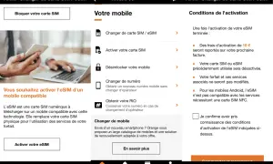 Activation d'une eSIM : une solution pratique pour votre mobile. Découvrez l'avantage eSIM pour une gestion simplifiée de votre forfait.