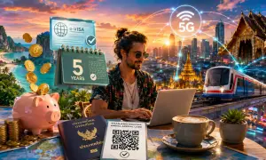 Planujesz podróż do Tajlandii? Zobacz, jak łatwo uzyskać wizę i cieszyć się 5G, pięknymi plażami i nowoczesnym miastem.