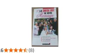 Couverture du livre "La check-list de votre mariage", avec une famille célébrant. Ce guide aide à préparer son mariage mois par mois.