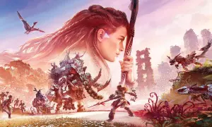 Aloy walczy z mechanicznymi bestiami w postapokaliptycznym świecie. Ten **Horizon Forbidden West poradnik** pomoże Ci przetrwać.