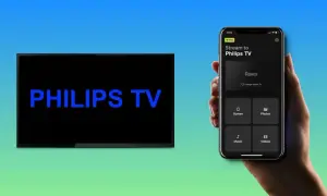 Użyj aplikacji na telefonie do klonowania ekranu na telewizor Philips. Wyświetla opcje Screen, Photos, Music, Videos.